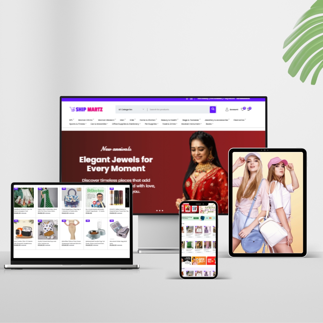 Multi-Product E-Commerce Website Development