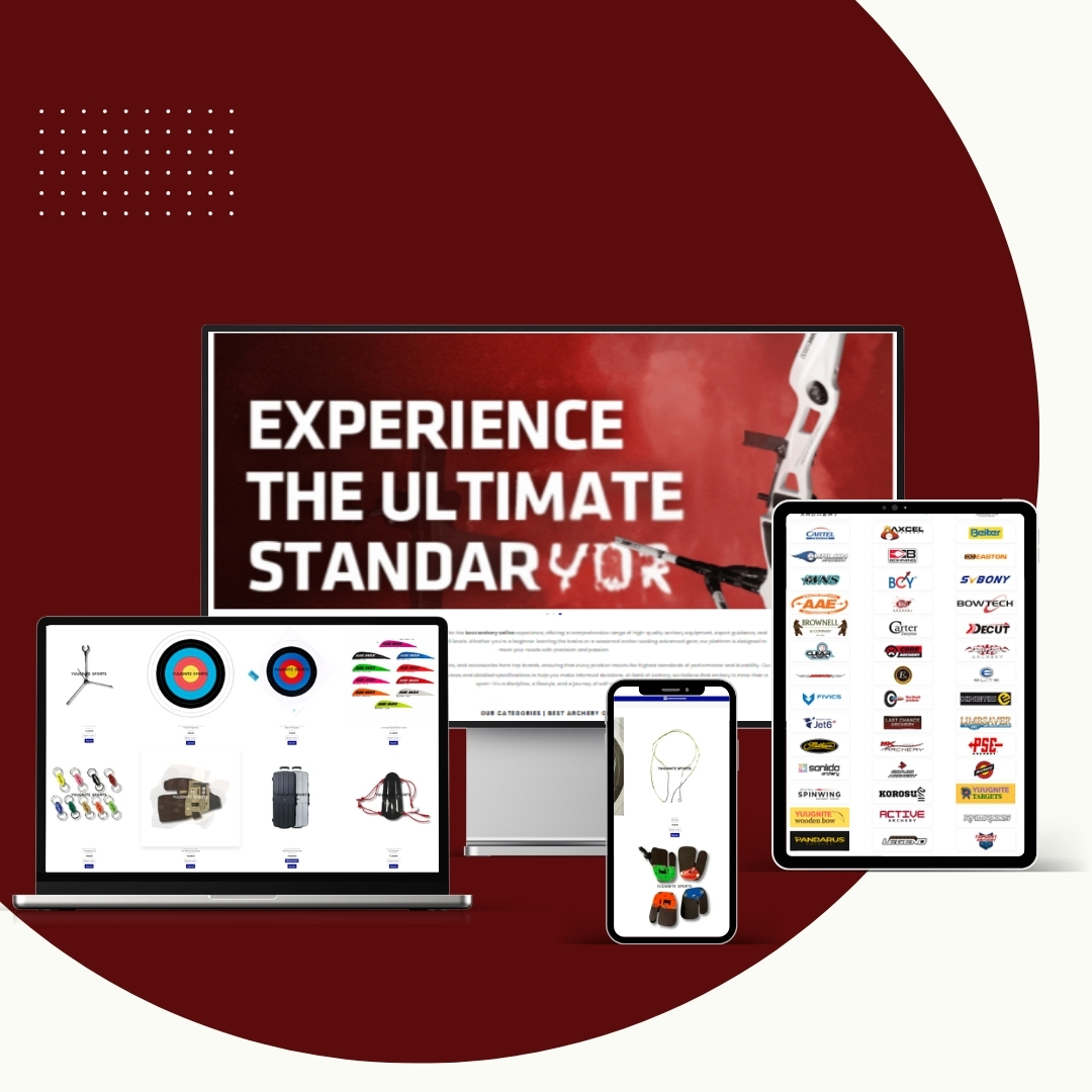 Archery Products E-Commerce Website Development